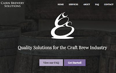 Cairn Brewery Solutions Website